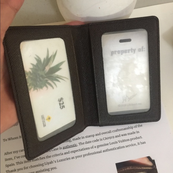 Louis Vuitton card case or pass card - Picture 6 of 8